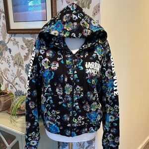 Ulla Johnson Designers for Democracy Floral Graphic Hoodie